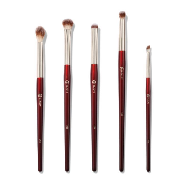 lot 2212 image: BK BEAUTY - BRUSH SET FOR HOODED OR SMALLER EYES (5PC) - Eyeshadow Brush Set for Blending, Smudging & Defining Eyeshadow and Eyeliner  Premium Eye Makeup Brushes for Precise Application