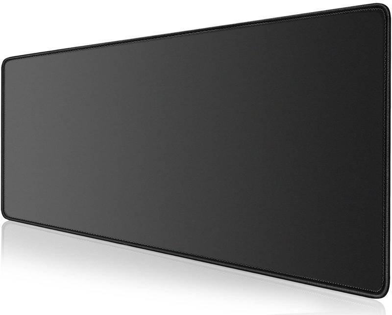 lot 5991 image: KTRIO Large Gaming Mouse Pad Desk Mat, Superior Micro-Weave Cloth for Precise Mouse Control, Non-Slip Rubber Base, Stitched Edges, Water-Resistant, for Gamer, Office & Home, 31.5 x 11.8 inches