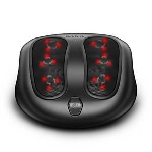 lot 8652 image: Nekteck Foot Massager with Heat, Shiatsu Heated Electric Kneading Foot Massager Machine for Neuropathy, Plantar Fasciitis, Feet Massage for Pain Relief, Circulation, Ideal Gifts for Man Woman Her Him