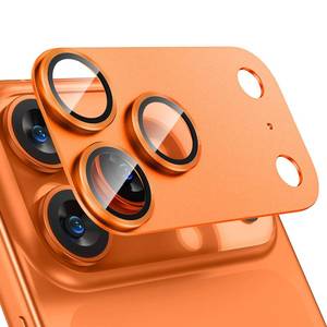 lot 8688 image: Tensea for iPhone 17 Pro Max Camera Lens Protector, Metal Aluminum Alloy Tempered Glass Cover Camera Screen Protector Accessories, Case Friendly