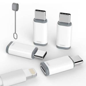 lot 8695 image: Thousover 4 Pack Lightning to USB C Adapter for iPhone 151617 Pro17 Pro Max,for iPhone 1716 Charger,1716 Accessories,Fast Charging & Data Transfer,USB C Charger Connector Cable,Not for AudioOTG