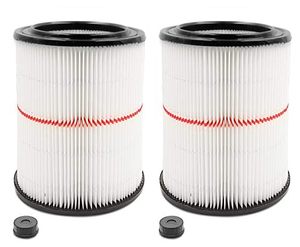 lot 8712 image: 2 Pack Cartridge Filter for Craftsman 17816 9-17816 WetDry Air Filter Replacement Part fit 568121632 Gallon & Larger Vacuum Cleaner