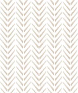 lot 8714 image: Lativo Herringbone Peel and Stick Wallpaper Boho Contact Paper for Cabinets Drawers Modern Chevron Farmhouse Self Adhesive Removable Wallpaper for Bedroom Vinyl Waterproof Shelf Liner 17.3inW 512inL