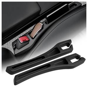 lot 8736 image: Figpade 2PCS Car Seat Gap Filler Organizer,Multifunctional Car Gap Filler Organizer Storages Phone Key Avoids Things Falling,Universal Car Blocker Between Seats Car Organizer Car Accessories