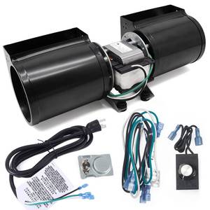 lot 8747 image: Adviace GFK-160 GFK-160A Fireplace Blower Fan Kit for Heat-N-Glo, Heat and Glow, Heat&Glo, Hearth and Home, Superior, Quadra-Fire Fireplaces, FAB-1600 FAB-1100 HB-RB168 1601881 950-3315 Blower Kit