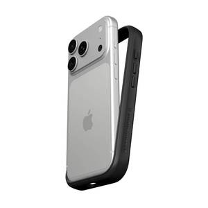 lot 8759 image: RhinoShield Phone Case Compatible with iPhone 17 Pro  Mod NX - Modular Protective Bumper Case Without Backplate, Slim Design, Shockproof with Military Grade Drop Protection - Black