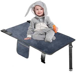 lot 8760 image: Untree Toddler Airplane Bed, Toddler Airplane Travel Essentials, Airplane Must Haves for Kids, Dark Gray