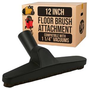 lot 8766 image: MP Maresh Products Compatible with Shop Vac 1-14 Vacuum Cleaners Floor Brush Vacuum Attachment for Wet Dry Shop Vacuums Ideal for Bare Floors and Walls - Durable Efficient Cleaning Tool 12 Inch