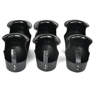 lot 8832 image: CROWN ME Modern Design Leather Pool Table Billiard Pockets