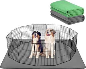 lot 8848 image: BEAUTYZOO Reusable Pee Pads for Dogs, Washable Super Absorbent Whelping Pads, Waterproof for Small to Extra Large Dogs, Pet Training & Playpen Mat, 72 x 72 Inch