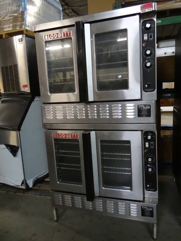 lot 7149 image: Blodgett Gas Double Stack Ovens