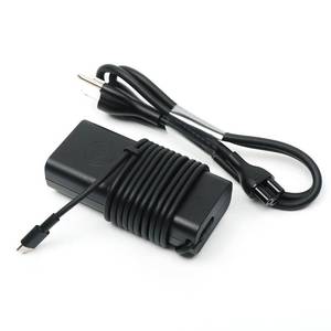 lot 8928 image: Dell 65W USB-C Laptop Charger,Latitude 7400 7410 7420 7430 7440 7450 AC Adapter,20V 3.25A Computer Charger Cord Type C, Black, HA65NM190