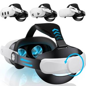lot 8950 image: Kawaye for Meta Quest 3SQuest 2Quest 3 Head Strap, Adjustable Halo Strap Replacement for Elite Strap, VR Headset Strap Enhanced Support&Comfort Reduce Facial Pressure