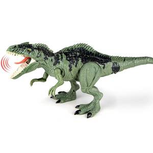 lot 8967 image: Covsen Giganotosaurus Dinosaur Toys for Kids Ages 3-8, Action Figure with Roaring Sound, Lights &amp Attack Motion Realistic Dino Toy for Boys &amp Girls Birthday Gift for Dinosaur Lovers. PLASTIC CONNECTIONS LOOSE.