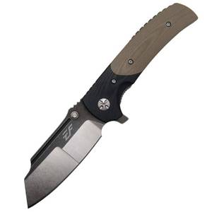 lot 8976 image: Eafengrow EF69 Pocket EDC Knife with Clip,Flipper Folding Knife for Camping Survival and Outdoor Activities Liner Lock. (EF69-desert)