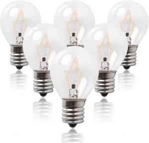 lot 9022 image: Seentech S11 E17 Intermediate Base 40 Watt 120V Incandescent Bulbs Adjustable Warm White Light - Lava Lamp Replacement Bulb, Suitable for 14.5-Inch20oz Flash and Lava lamp (6 Pack)