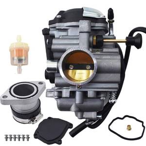 lot 9024 image: labwork Carburetor Carb with Intake Tube Boot Replacement for Yamaha Big Bear 350 1999 Wolverine 350 YFM350FX 1999-2005
