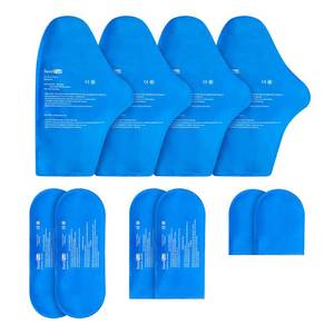 lot 9027 image: SuzziPad Replacement Ice Gel Packs for Cold Therapy Gloves and Socks(Multi-Piece Set), SM