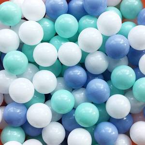 lot 9076 image: MoonxHome Ball Pit Balls for Toddlers, BPA Free Crush Proof Plastic Toy Balls for Ball Pit, Childrens Pool Water Toys, Ideal Gift for Christmas Balls for Play Tent 2.15 Pack of 100 White&Green&Blue
