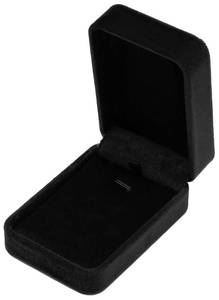 lot 9092 image: Giftop Classic Velvet Jewelry Gift Box Case for Necklace Pendant (Black)