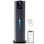Smart Humidifiers Large Room Bedroom Home, 2.11Gal(8L) Quiet Top Fill Cool Mist Humidifier, Smart App &amp; Remote Control, 3 Speed Humidifier with 360° Nozzle, Humidity Setting for Baby Office(Blue)