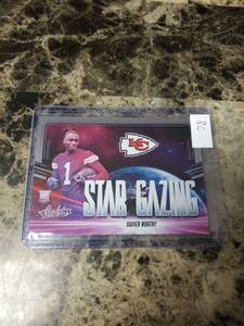 lot 1101 image: 2024 Panini Absolute Football Xavier Worthy Kansas City Chiefs Rookie Card