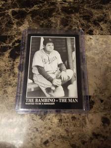 lot 1112 image: 1992 Megacards Babe Ruth Collection Baseball Card
