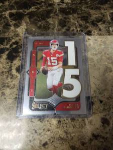 lot 1118 image: 2024 Panini Select Football Patrick Mahomes Kansas City Chiefs Card