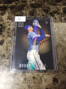 lot 1173 image: 2022 Panini Capstone Baseball Bobby Witt Jr. Kansas City Royals Rookie Baseball Card