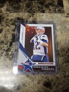 lot 1183 image: 2019 Panini Rookies & Stars Football Tom Brady New England Patriots Card