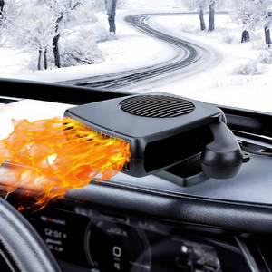 lot 1388 image: Car Heater,2026 New Upgraded Portable Car Heater for Vehicle, 12V Car Heater Portable, Portable Heater for Car, 360° Rotatable Car Defroster Windshield Heater (Black Black)