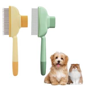 lot 1414 image: Flea Comb for Cats & Dogs - Dual-Sided Pet Hair Removal Comb with LongShort Stainless Steel Teeth - Effective Deshedding Brush for Shedding Control & Grooming