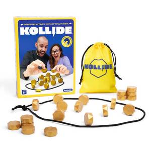 lot 1455 image: Kollide by Relatable, Exciting Magnetic Game for Easter Family Game Night, Great Fun Games for Kids and Easter Basket Gifts, Includes 1 Rope, 20 Magnets, and Instructions