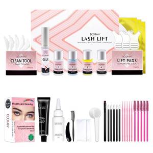 lot 1457 image: Lash Lift and Black Kit, Easy At-Home DIY Lash Perm and Eyelash & Brow Color Set 3-in-1 with Upgraded Glue, Quick Lift & Voluminous Color Salon-Grade with Complete Tools for Beginners & Professionals