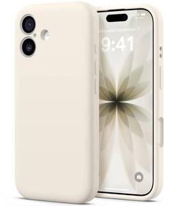 lot 1549 image: AOTESIER Compatible with iPhone 17 Case, Silicone Upgrade Full Camera ProtectionIntegrated Camera Control Button Shockproof Protective 17 Phone Case with Anti-Scratch Lining, Oatmilk