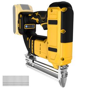 18 Gauge Cordless Brad Nailer for Dewalt 20V MAX Battery, Battery Powered Nail Gun, Lightweight Electric Nail Gun for Woodworking, Framing, DIY & Home Improvement (No Battery)