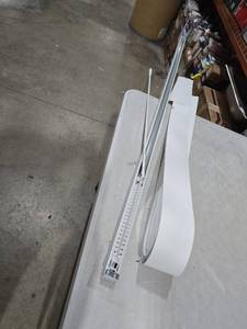 lot 8361 image: Track Curtain For Balcony Door
