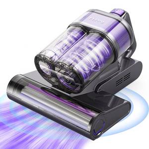 lot 8383 image: FEPPO Mattress Vacuum Cleaner, 4-in-1 Bed Vacuum Cleaner PRO, 16KPa Handheld Vacuums with 253.7nm UV-C Light, 40,000 BeatsMin Tapping, 140°F Hot Air, HEPA Filter for Bed, Sofa, Crib(Corded, 550W)