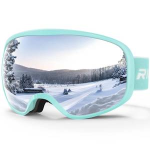 lot 8414 image: RIOROO Ski Goggles Snowboard Goggles for Men Women Adults Youth,Over Glasses OTG100% UV ProtectionAnti-fogWide Vision