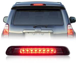 lot 8569 image: QLLUYTR Third Brake Light for 2003-2009 Toyota 4RUNNER, High Mount Rear Brake Lights Assembly for 2003-2009 Toyota 4RUNNER, Waterproof Rear Cab Center Tail Lights