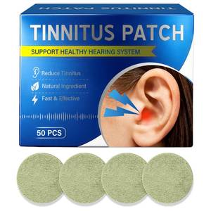 lot 8611 image: Ear Care Patches - 50 Count Herbal Formula - Supports Ear Comfort & Quiet Feel - Portable for Work and Travel