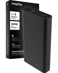 lot 8621 image: Mophie Powerstation Fast 25,000mAh Power Bank  Extended Fast Charging  140W, Multi-Device