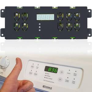 lot 8629 image: 316207511 Range Stove Oven Control Board Replacement for Frigidaire Electrolux Kenmore Kelvinator Tappan Sears Electronic ClockTimer Display Repair Upgrade 316207531 316557511 AP3561834