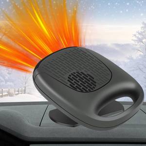 lot 8684 image: 12V Portable Car Heater &amp Defroster 120W Turbo Fast HeatingCooling, 360° Adjustable, Plug &amp Play for CarsSUVsRVs Dual Defog &amp Fog-Free Driving