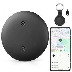 lot 8694 image: Android Tracker Tags, 1 Pack Google Certified Smart Tracker with Silicone Cases, Works with Google Find Hub for Keys, Luggage, Backpacks, Pets, IP67 Waterproof & Replaceable Battery (Android Only)