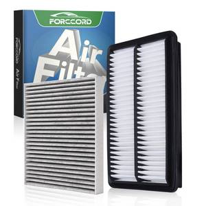 lot 8700 image: Forccord Cabin&Engine Air Filter for Honda Pilot(2016-22), Acura MDX (2014-2020), Ridgeline(2006-14, 2017-25), Passport(2019-25), MDX Hybrid (2017-20) Air Filter Replace#CF10134 CA12061 Accessories