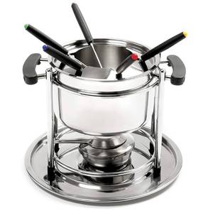lot 8752 image: Norpro Stainless Steel 10 Piece Fondue Set