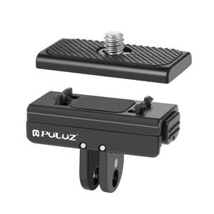 lot 8770 image: PULUZ Quick Release Mount for Insta360 AceAce Pro  X4, Magnetic Camera Quick Release Tripod Mount Metal Connection Plate Adapter Accessories Kits