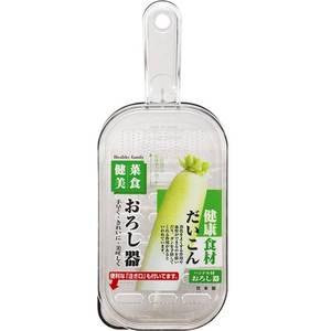 lot 8800 image: Japan Bargain, Japanese Plastic Zester Grater Multi-Purpose Fine Grater for Vegetables, Fruits, Cheese, Garlic, Ginger, Wasabi BPA-Free, Dishwasher Safe, Made in Japan (1, Large)