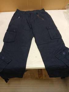 lot 26685 image: Womens Navy Blue Cargo Pants Size 8
